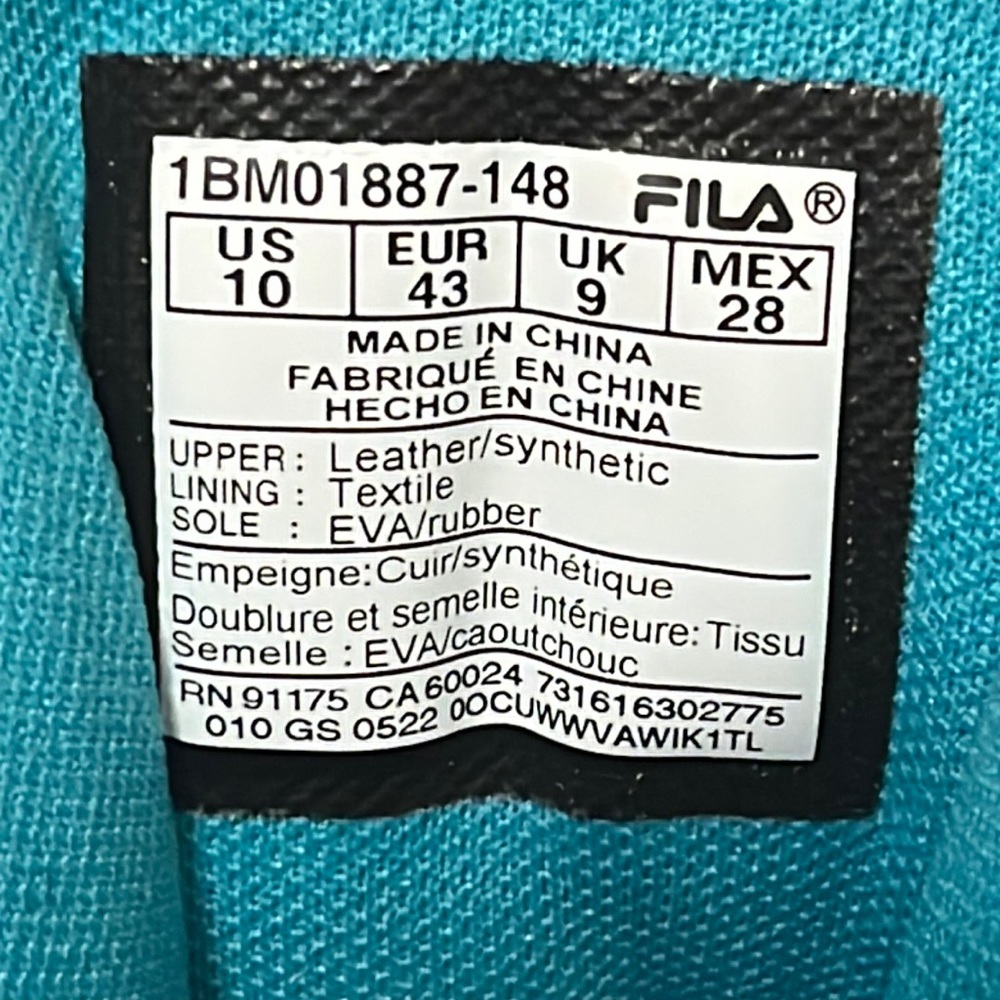 FILA Men's Grant Hill 2 Classic Basketball size 10 - Picture 11 of 13